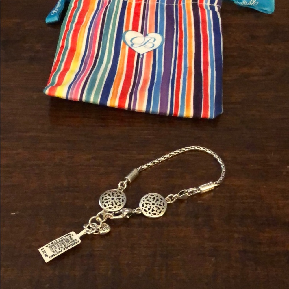Brighton Ferrera Silver Bracelet. NWT